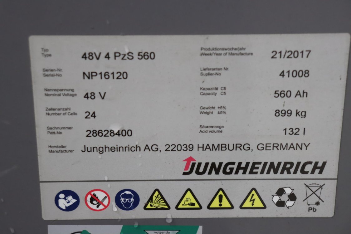 Jungheinrich ETVC16 - Ee85 8 - EE85